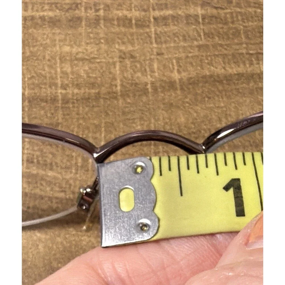 Versace Versus MOD 7006 1043 Rose Gold Metal Half Rim Glasses